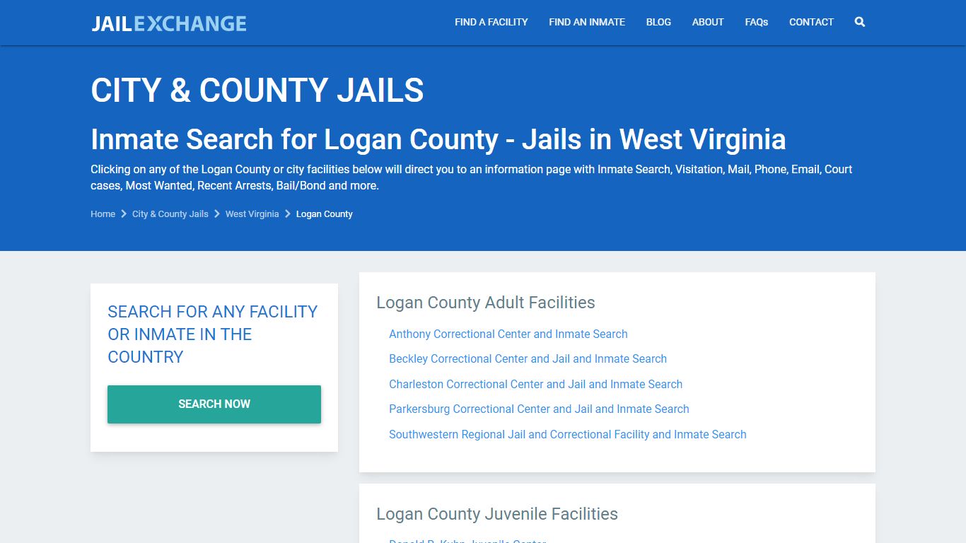 Logan County Jail Inmates | Arrests | Mugshots | WV